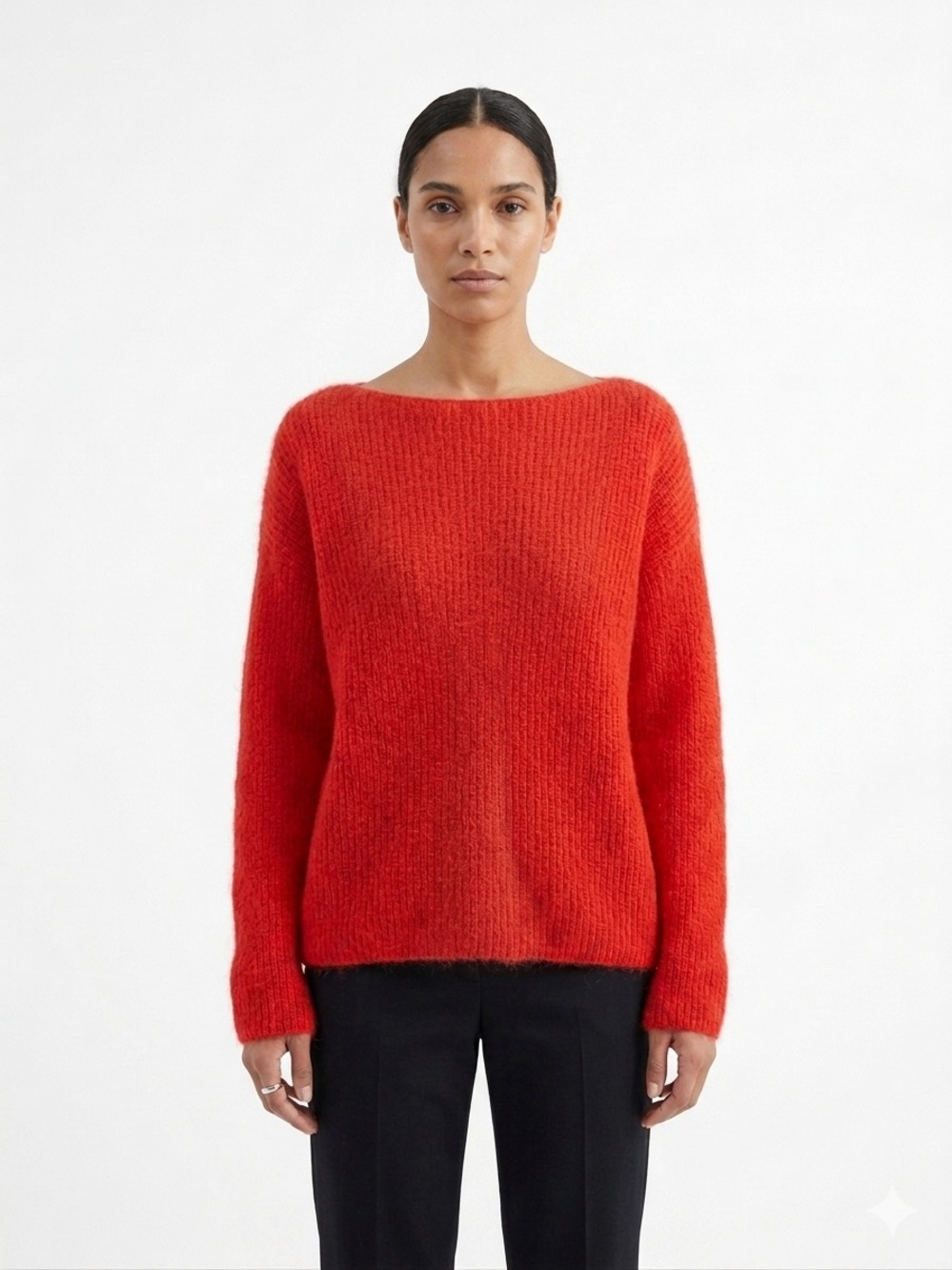 Sezane Cooper Jumper in Bright Red size Small